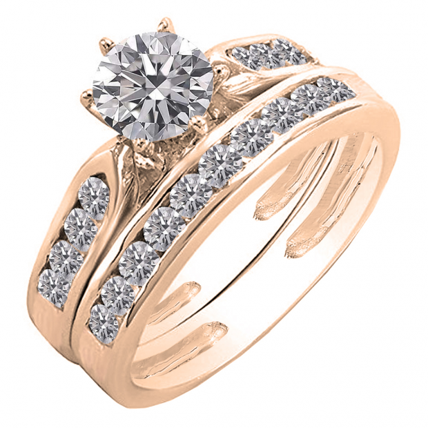 Buy 14K Rose Gold Engagement Ring Oval Morganite Unique Ring Online at  desertcartINDIA