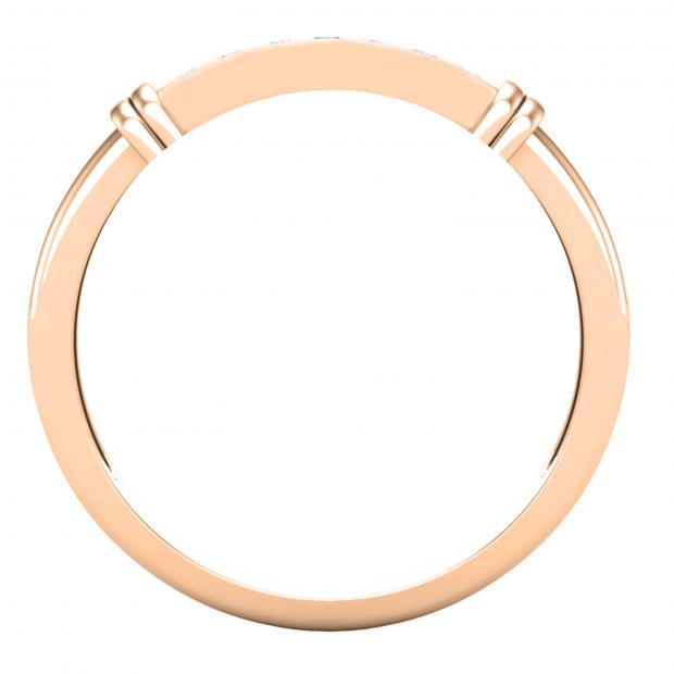 Lab Grown Diamonds Rose Gold Cartier Mens Bracelet