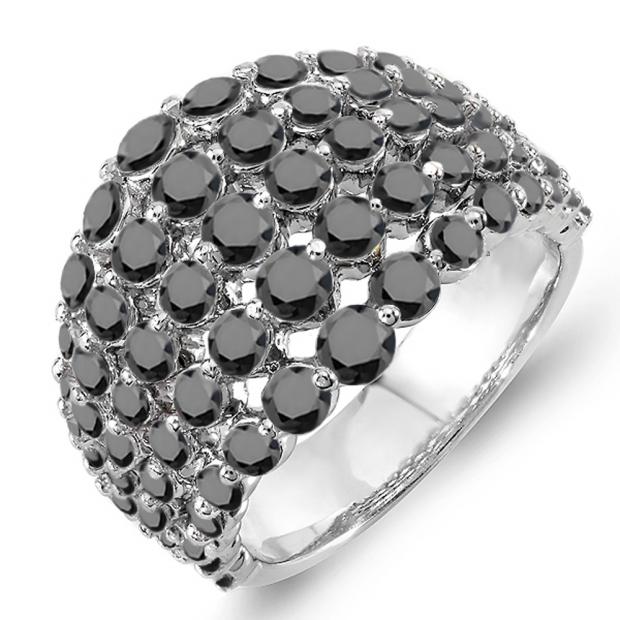 black diamond right hand ring