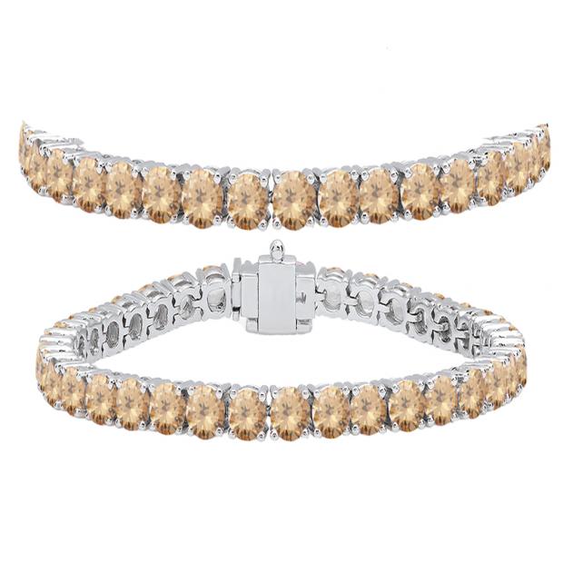 Buy Diamond Bracelet in 18KT Yellow Gold Online