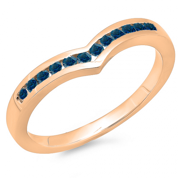 Ring stopper Ring band 18 Kt Rose | Gioiellitaly