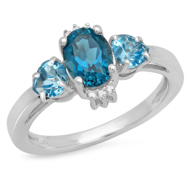 Sterling Silver Swiss Blue Topaz Engagement Ring,Oval Swiss outlets Blue Topaz Promise Ring, Topaz Wedding Bridal Ring,Swiss Blue Topaz Ring For Her