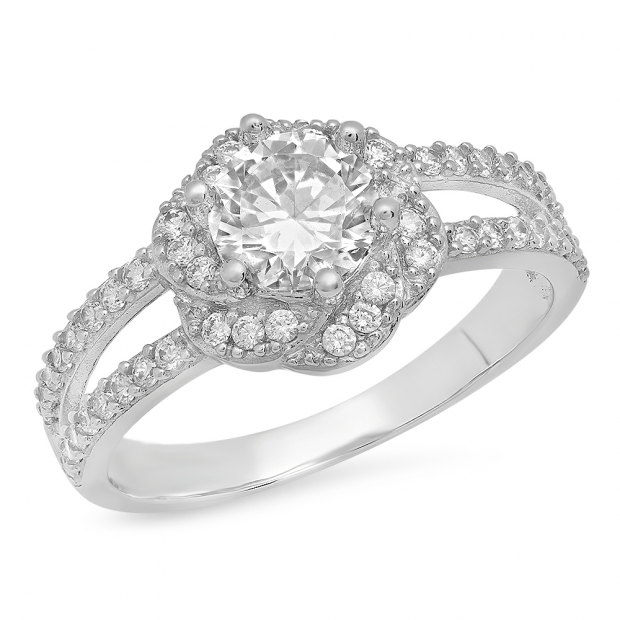 One carat cubic zirconia discount
