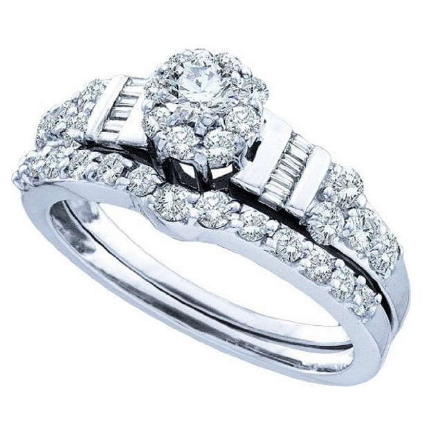 IGI Certified 1.57 Carat Diamond Solitaire Ring - 14K White Gold Engagement Ring For Women, Round Cut