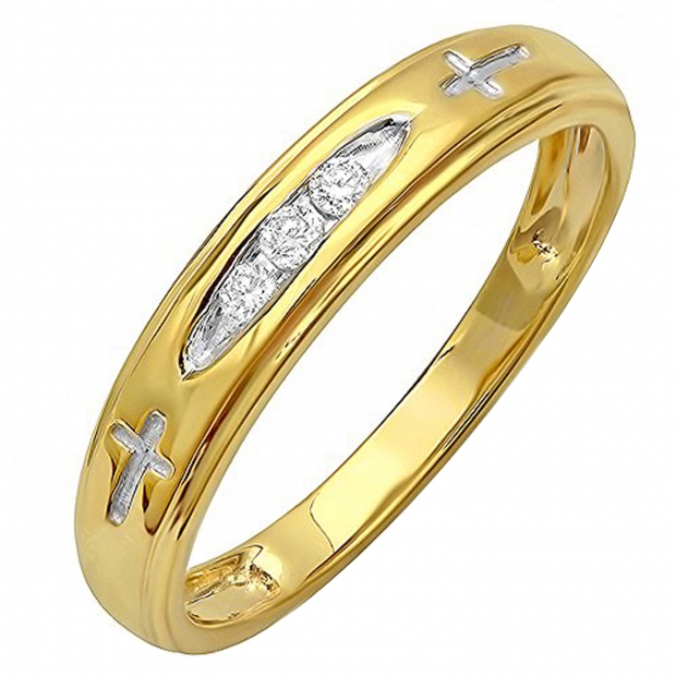 Buy Stackable Cross Ring-STCR-RG-02-S for Women Online in India