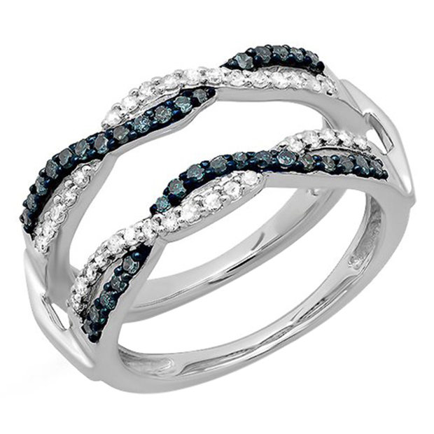 Eternity Diamond Wedding Band, Anniversary Ring, 2.20 Carat Vintage Style  14K Black Gold Stackable handmade