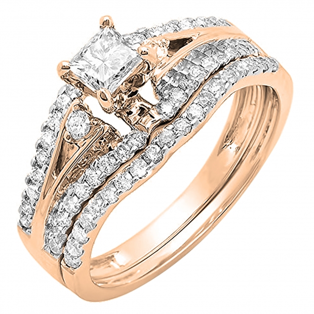 Men's Diamond Wedding Band - 0.20 Carat Round White Diamonds, 14K White Gold, Size 7, Anniversary Or Fashion Ring
