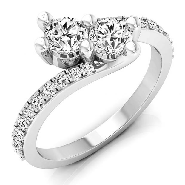 cubic zirconia engagement rings