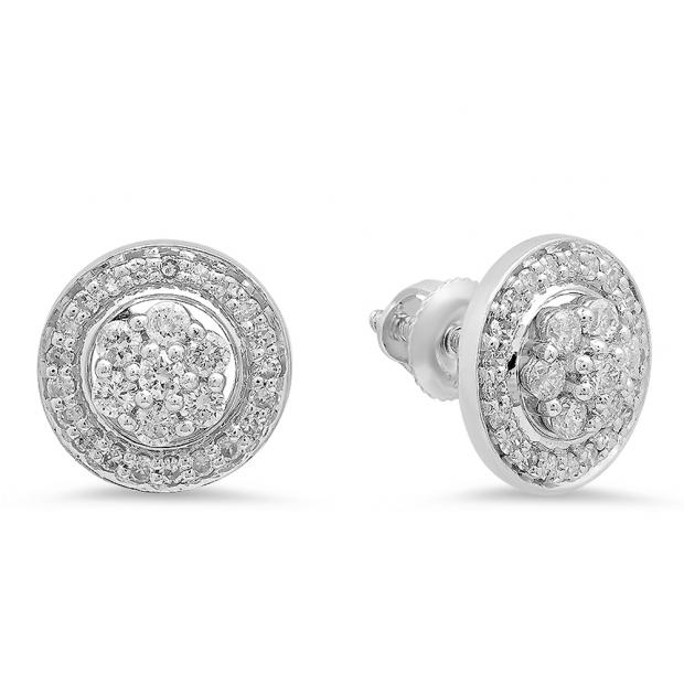 Buy 10K White Gold Screw Back Earring Backings Only Online at Dazzling Rock