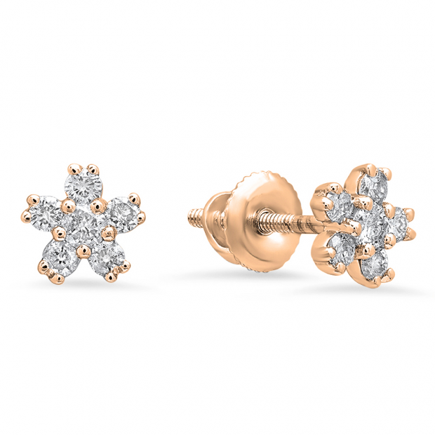 Buy 14K Rose Gold Screw Back Earring Backings Only Online at Dazzling Rock