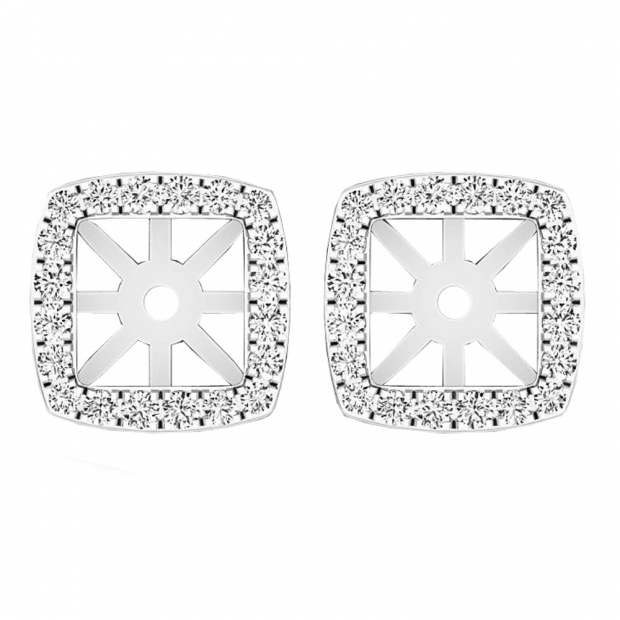 1/3 ctw 14k white gold outlets diamond stud earrings