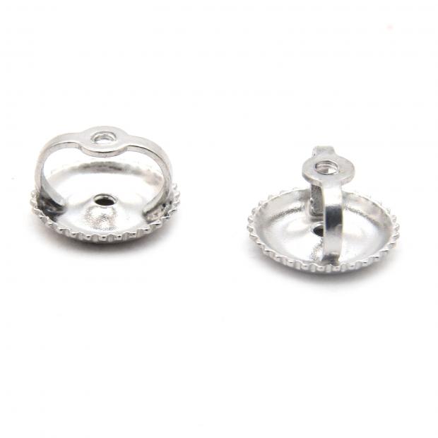 Sterling Silver Screw Back Earring Backings Only