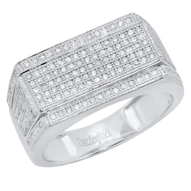 Ring.☆.。.:*・° Icebox - Ak47 Diamond Ring 14k Solid Gold 0.10ctw