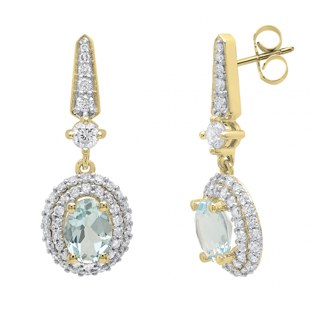 Sensational Gold Drop Earrings - All Jewelry