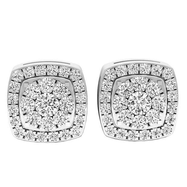 Buy 0.25 Carat (ctw) 14K White Gold Round White Diamond Ladies