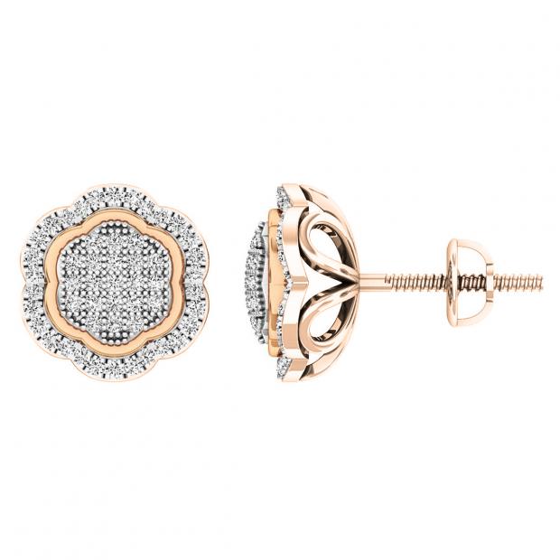 Buy 14K Rose Gold Screw Back Earring Backings Only Online at Dazzling Rock