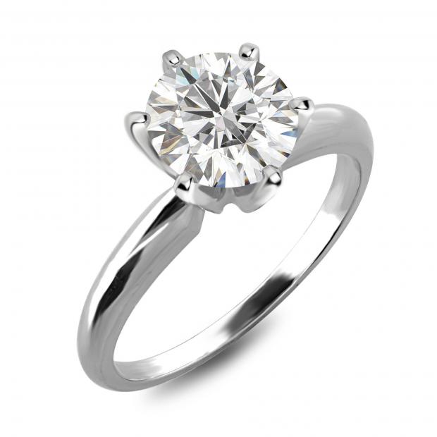 Natural 0.25ct Round Diamond Ladies Solitaire Engagement Ring Solid 14k  Gold | eBay