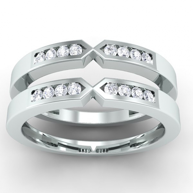 Buy 6.40 mm 0.25 Carat (ctw) 14k White Gold Round Diamond Ladies