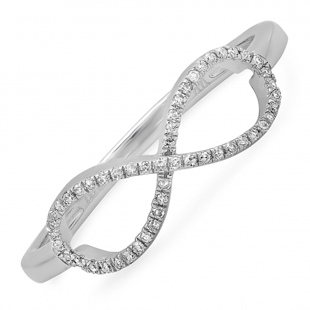 Dazzlingrock Collection 0.07 Carat (ctw) 10K Round White Diamond Ladies Rig : Dazzlingrock Collection 0.07 Carat (Cttw) Sterling