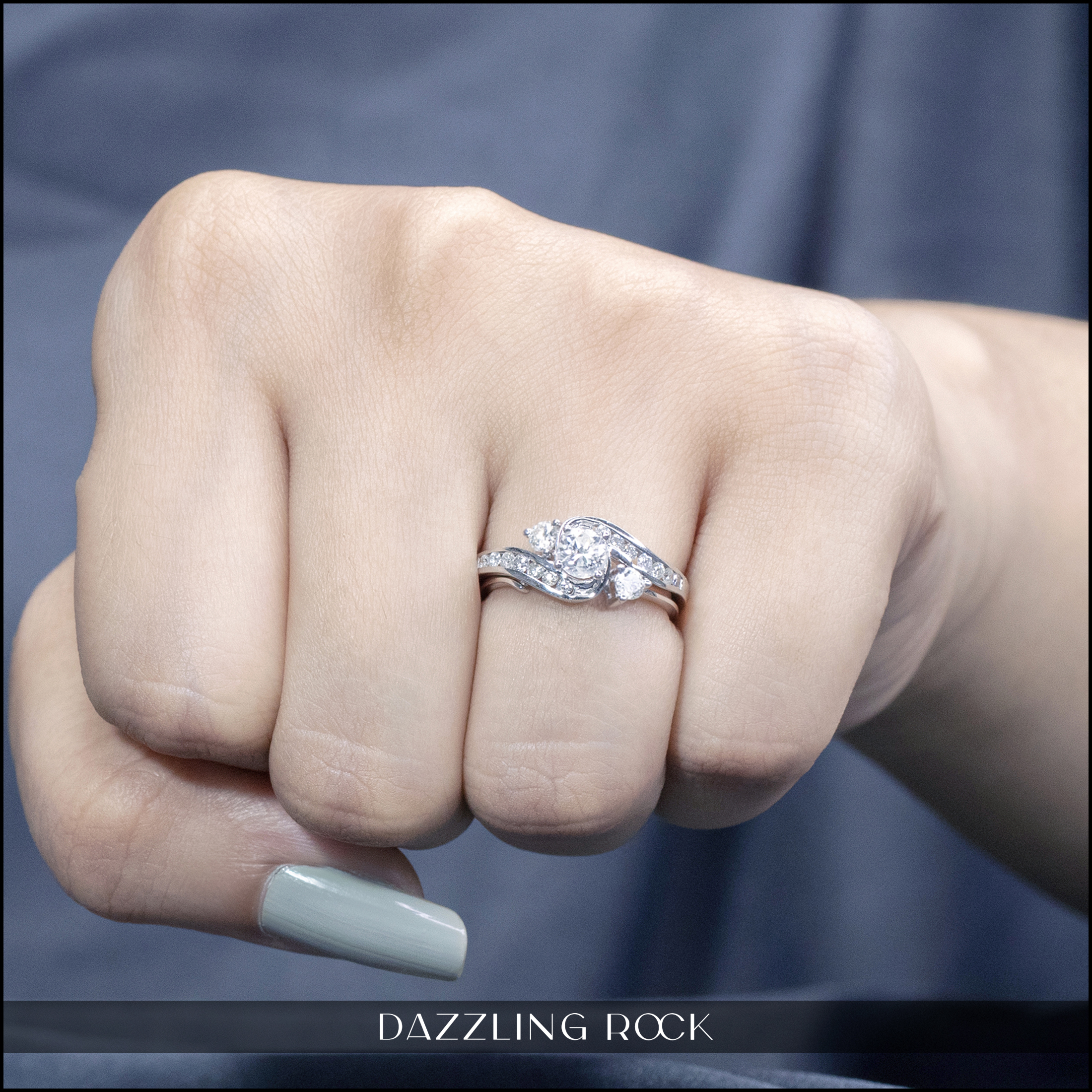 Buy 8.8 mm 1.33 Carat (ctw) 14K White Gold Round Diamond Ladies Bridal