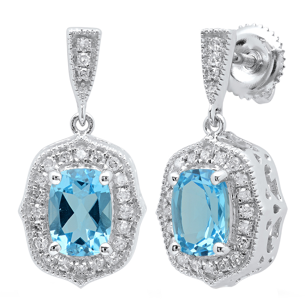 Jilco Blue Topaz Earrings 2024 epicamlv