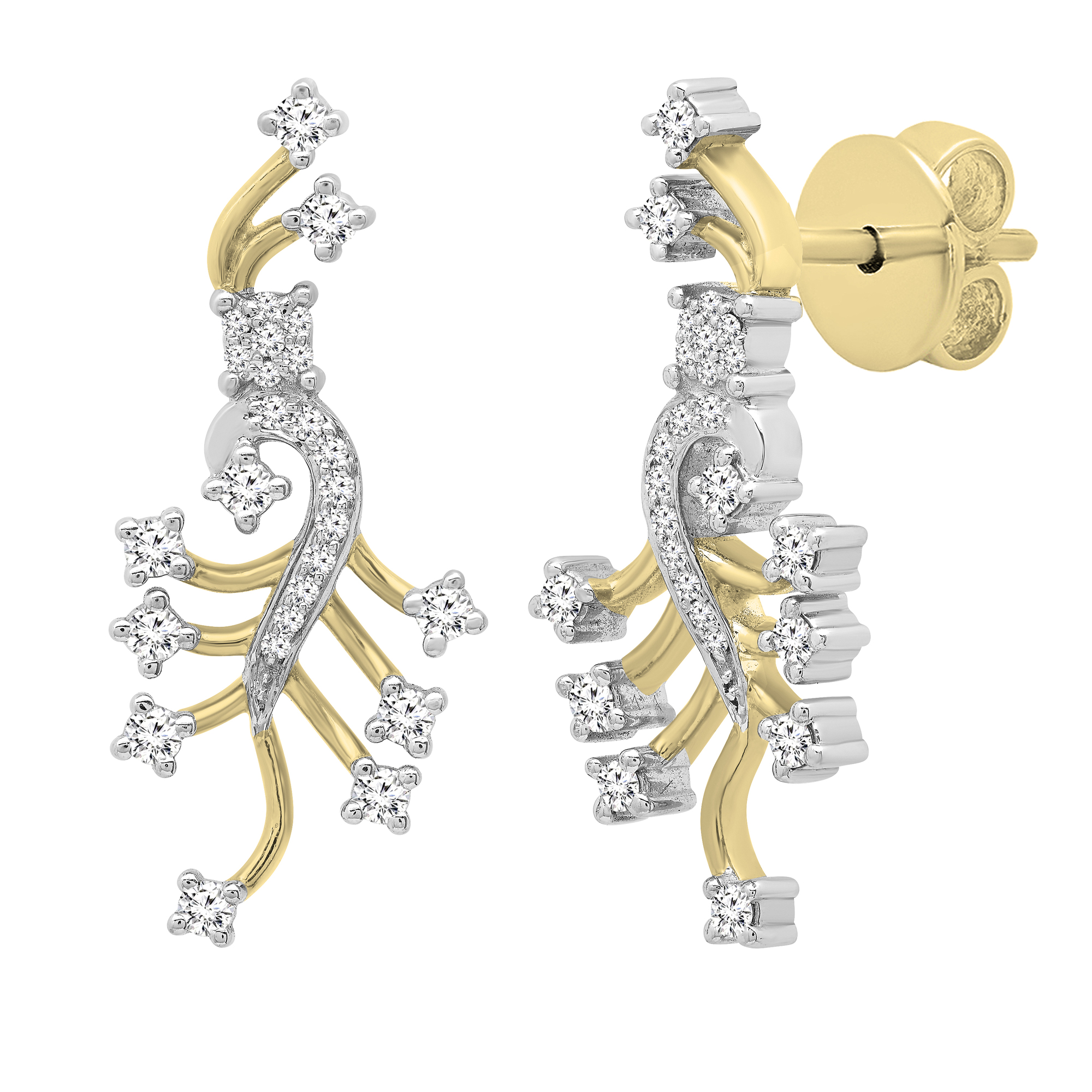 Buy 0.66 Carat (ctw) Round White Diamond Ladies Fashion