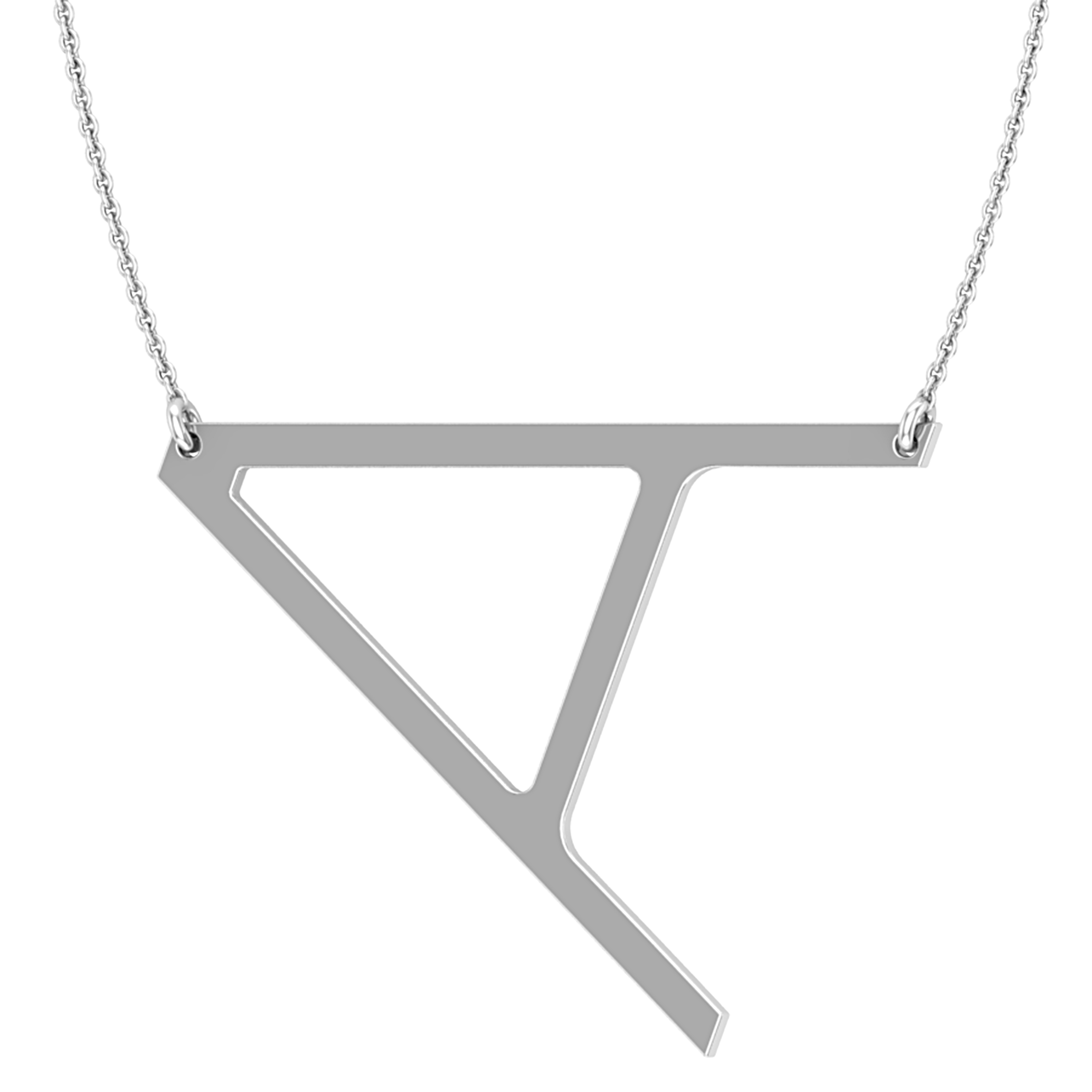 Uppercase Letter Necklace for Women