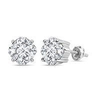 Solitaire Earrings